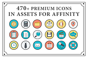 470+ Premium Icons For Affinity, an Icon by Design Art Studio (Thumbnail 8 of 8)