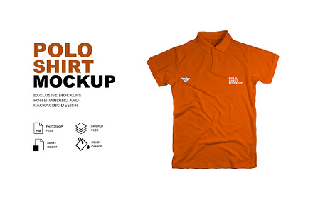Polo Shirt Mockup | Shirt Mockups ~ Creative Market