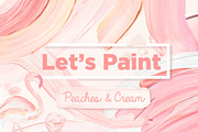Lets Paint! Peaches & Cream Brush, an Object Graphic by Fox & Bear (Thumbnail 1 of 4)