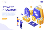 Customer Loyalty Programs Banners, a Person Illustration by TAlex (Thumbnail 2 of 6)