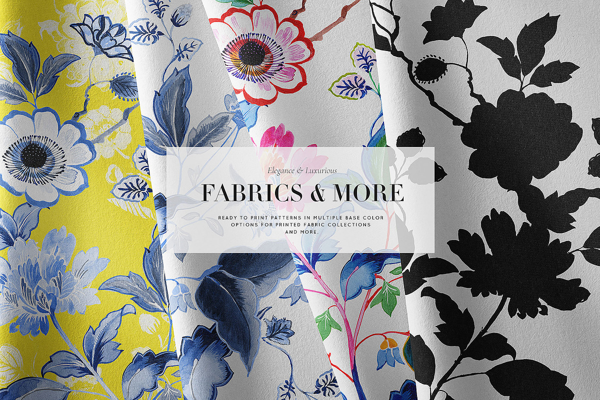 Fluerish seamless Patterns & Motifs, a Pattern Graphic by Pink Linen (Photo 8 of 10)