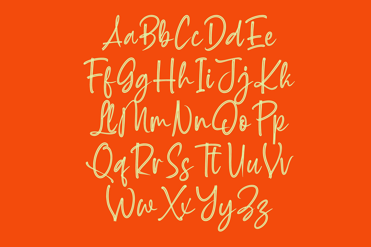 Milegants Dersonale Modern Brush, a Script Font by Letterena Studios Script (Photo 6 of 20)