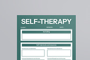 Self Therapy Template, a Stationery Template by MightyDesign (Thumbnail 2 of 8)
