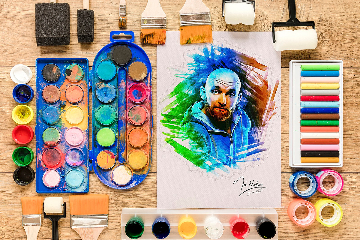 Marker Sketch Photoshop Action, an Action Add-On by MRI STUDIO (Photo 4 of 18)