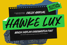 Hawke Lux Brush Display Handwritten