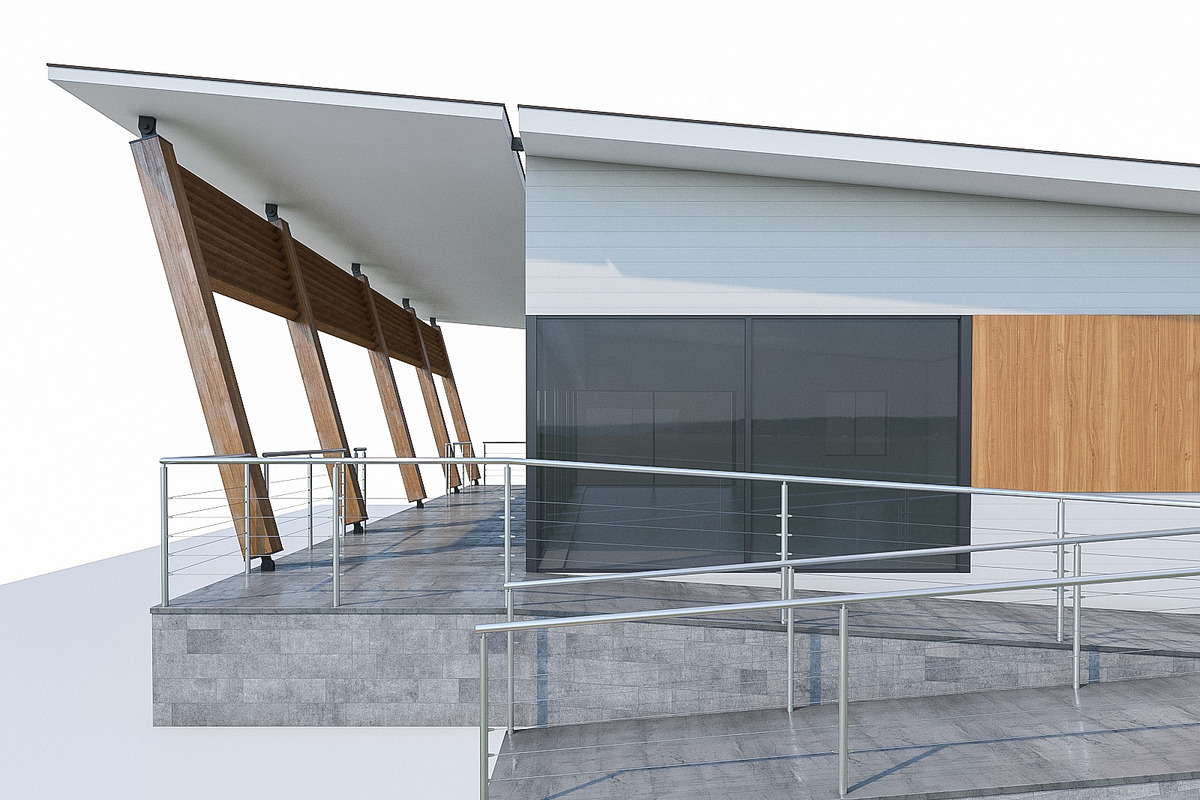 Small Office Building, an Architecture 3D Model by 3DNUTS (Photo 4 of 10)