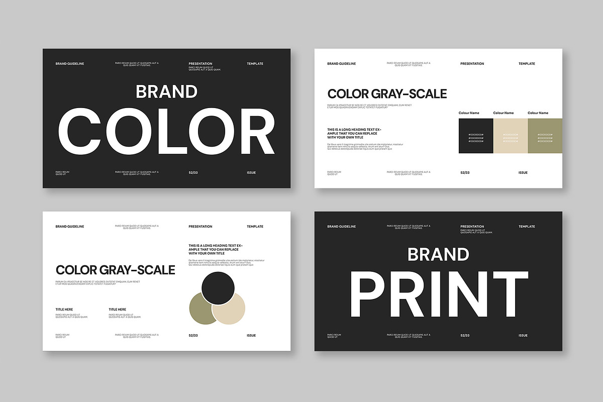 Brand Guideline Presentation, a Presentation Template by Mighty-Slide (Photo 5 of 6)
