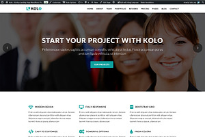 Kolo - Startup WordPress Theme, a WordPress Template by Themesvila
