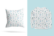 Nautical Seamless Children Pattern, a Pattern Graphic by dlinnaya (Thumbnail 4 of 4)