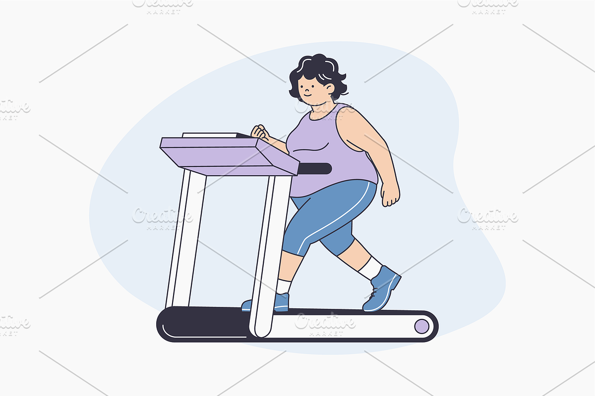 Cardio Workout Illustration, an Object Graphic by Jump Studio (Photo 10 of 12)