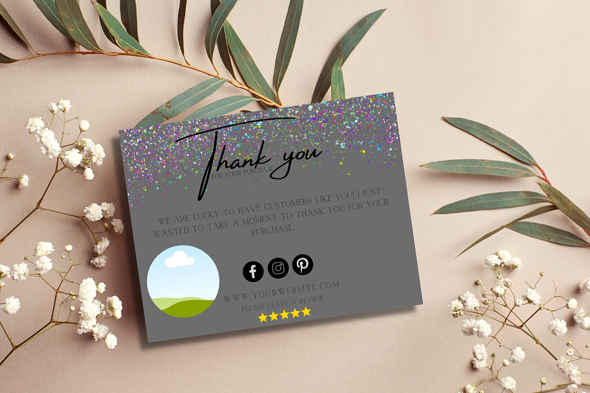Thank You Order Card | Canva, a Card Template by tahananeart (Photo 4 of 8)