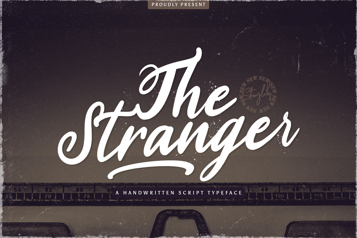 Stranger - Handwritten Font, a Script Font by StringLabs (Photo 1 of 14)
