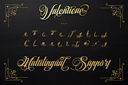 Valentique - Romantic calligraphy, a Script Font by Letterara (Thumbnail 12 of 15)