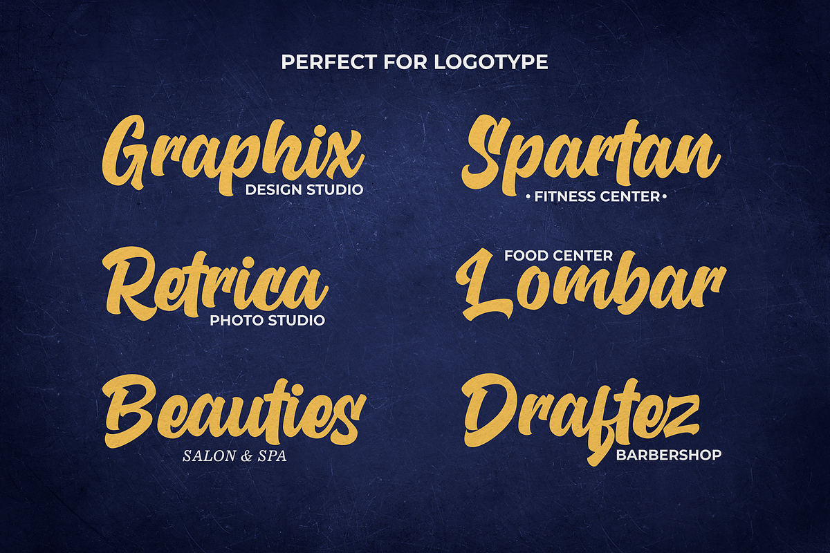 Graphiel - Modern Bold Script, a Script Font by figuree studio (Photo 3 of 9)