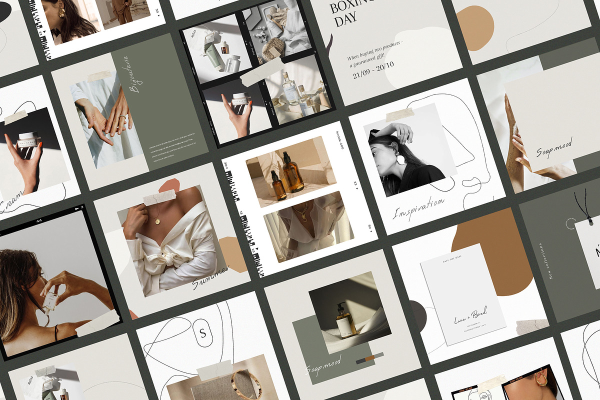 CANVA & PS / Verbena Social Media, a Social Media Template by Simple có (Photo 2 of 9)