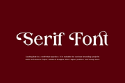Luxoteg - Luxury Perfume Font, a Serif Font by QR Design Studio (Thumbnail 5 of 15)