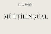 Full Bloom, a Serif Font by Teweka (Thumbnail 8 of 11)