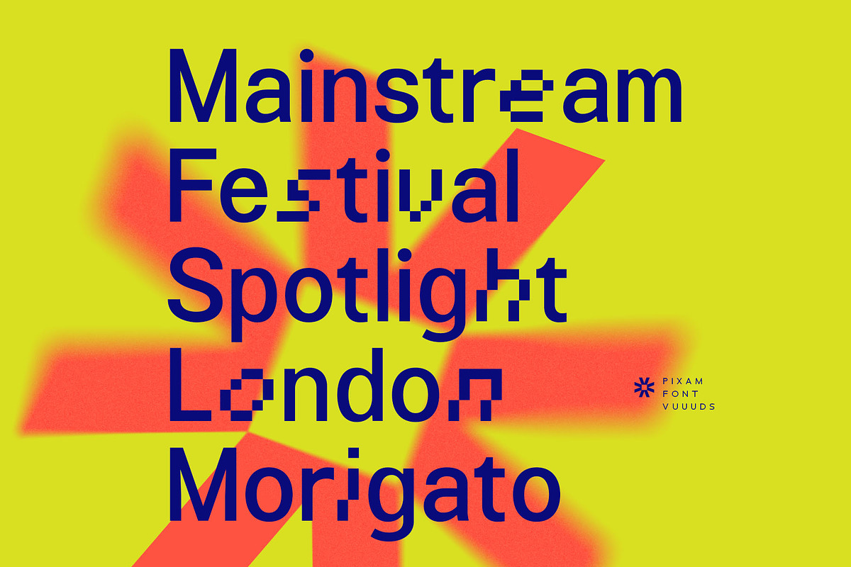 Pixam Font, a Sans Serif Font by vuuuds (Photo 5 of 10)