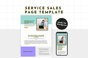 Bold Service Sales Templates