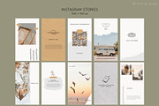 Instagram Post & Stories. Summer, a Social Media Template by Mint Air Studio (Thumbnail 6 of 10)