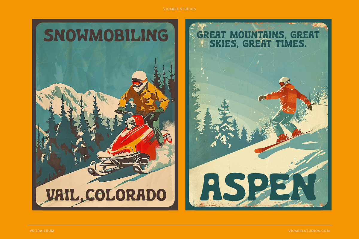 Trailbum – National Park Font, a Sans Serif Font by Vicarel Studios (Photo 4 of 18)