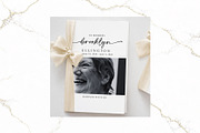 Funeral Bifold Program Canva FR004, a Brochure Template by TyphoonStudio (Thumbnail 7 of 10)