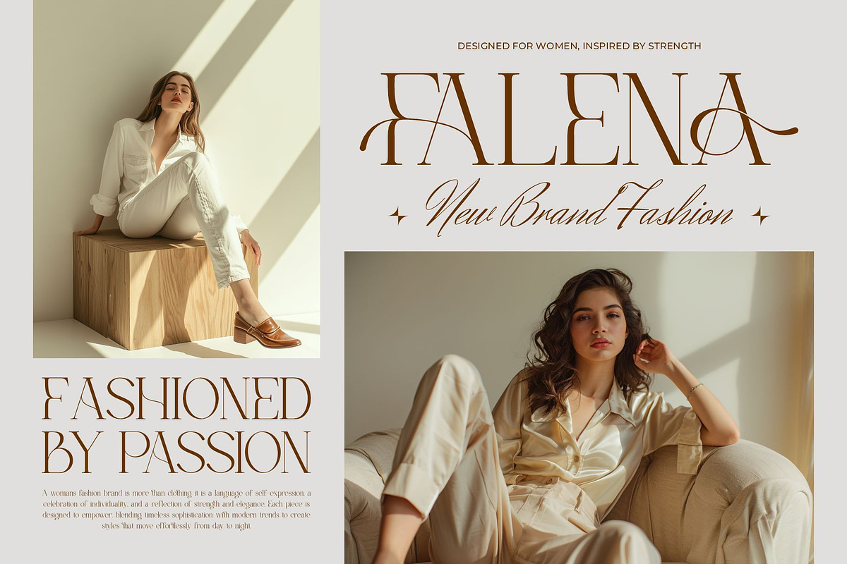 Qioner || Modern Minimalist Serif, a Serif Font by Ermedia Studio (Photo 4 of 10)