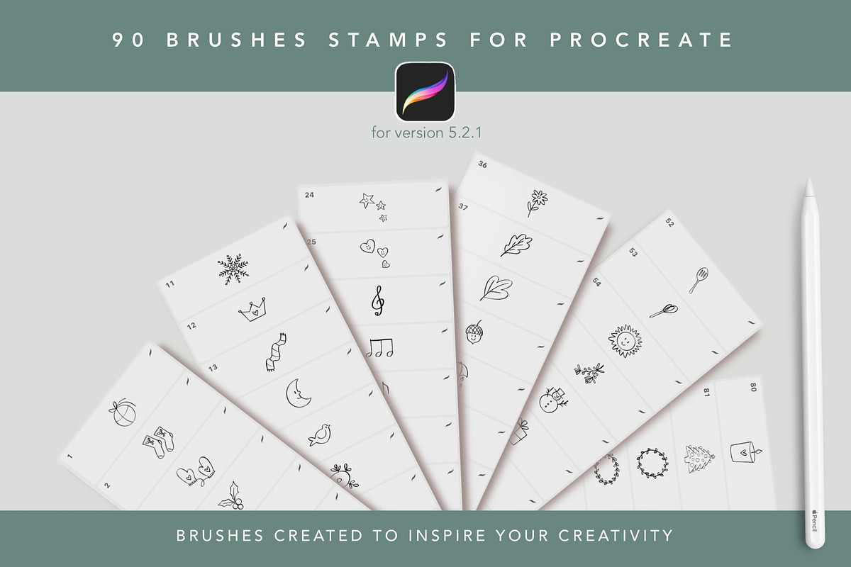 Doodles Drawing Toolkit, a Brush Add-On by Rosangela Curti (Photo 2 of 12)