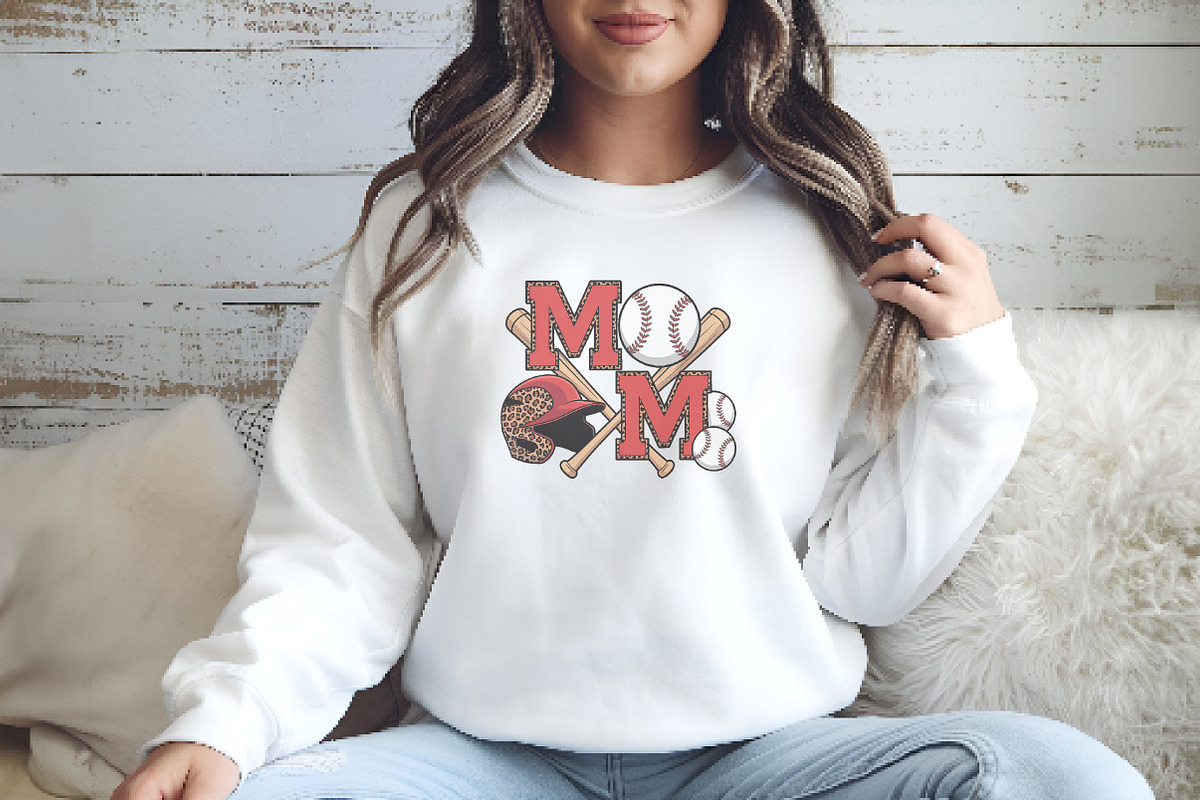 Baseball Mom, Baseball Clipart, an Illustration by Watercolor design (Photo 4 of 6)