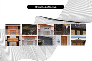 Realistic 3D Sign Logo Mockup, a Mockup by aalfndi (Thumbnail 2 of 13)