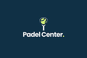 Padel Center Sport Club Modern Logo, a Branding & Logo Template by Dyn Studio (Thumbnail 1 of 2)