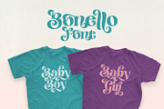 Bonello - Modern Display Font, a Font by creativemedialab (Thumbnail 14 of 19)