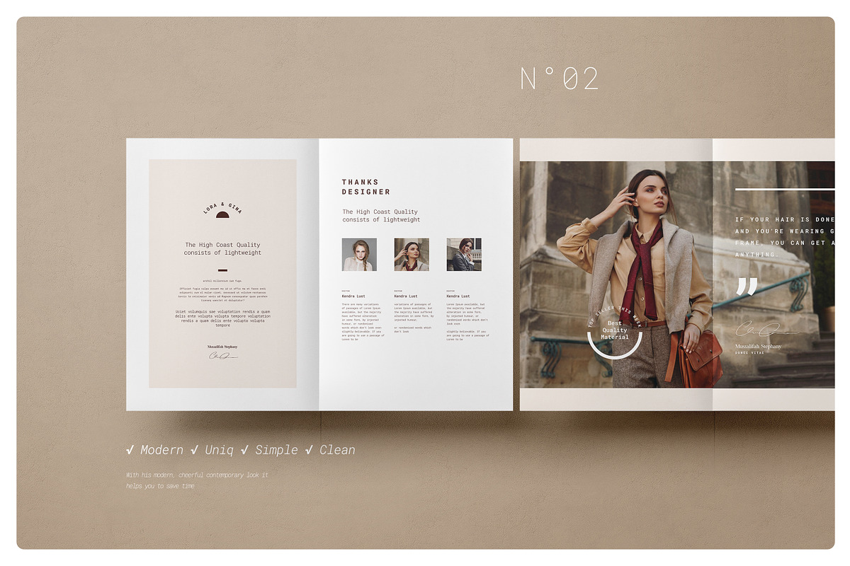 Canva Lookbook Catalogue, a Magazine Template by AlfianBrand (Photo 2 of 7)