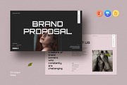 Brand Proposal Presentation Template, a Templates & Theme by Slide_Genius1 (Thumbnail 1 of 6)
