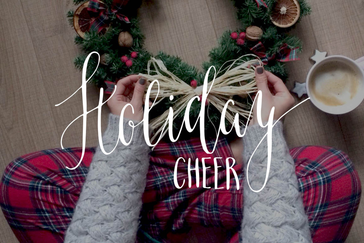 Holiday Calligraphy Overlays 2, an Illustration by Irina Vascovet (Photo 2 of 5)