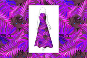 Tropical Leopard Seamless Pattern, a Pattern Graphic by Oksana Dovhopol Art (Thumbnail 6 of 23)