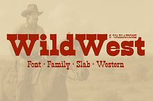 Wild West // Slab Serif Family