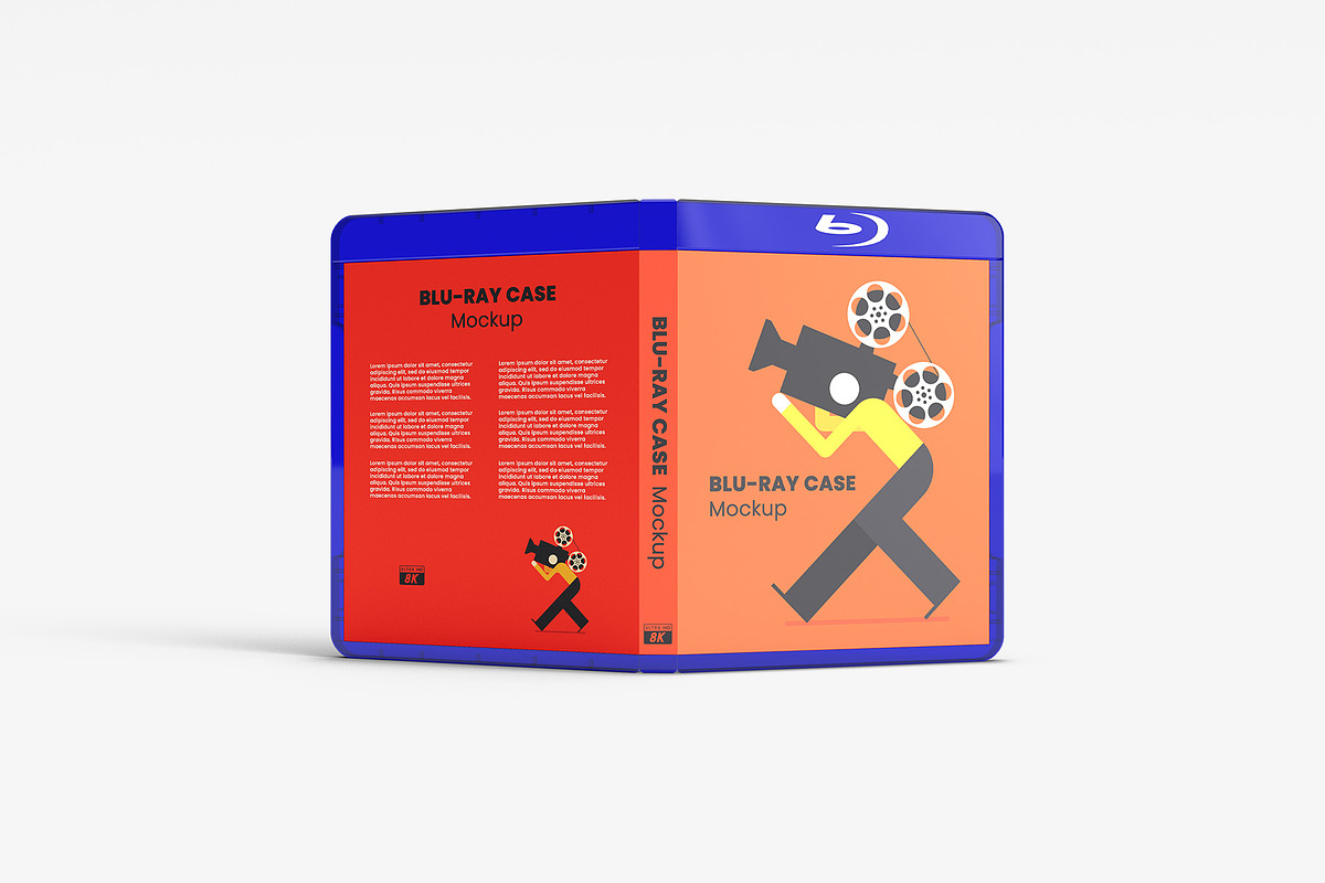 Blu-Ray / DVD Case Mockup - 10 views, a Packaging Mockup by Illusiongraphic (Photo 5 of 20)