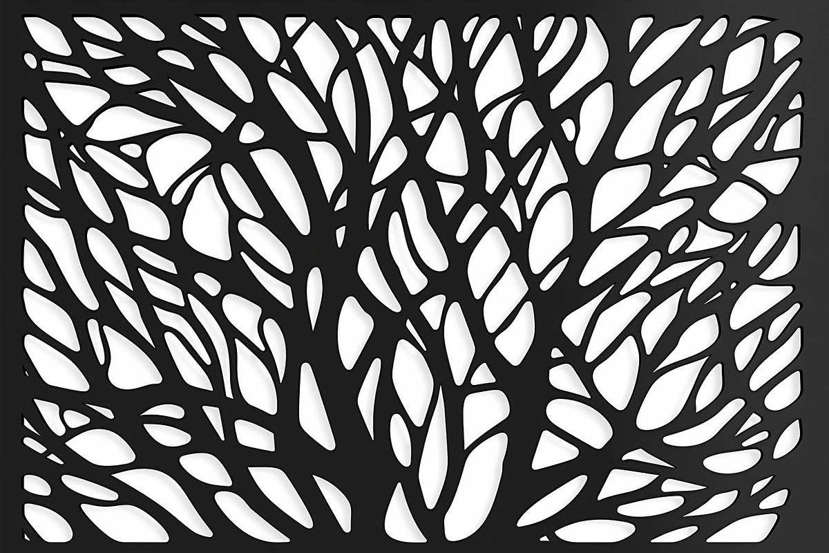 Tree Branch Laser Cut Panel Bundle, a Graphic by BIPLOB EXPERT (Photo 8 of 11)