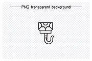 Industrial Crane Hook Icons, an Outline Icon by Designfour (Thumbnail 4 of 7)