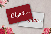 Casseron - Lovely Script Typeface, a Script Font by Patria Ari (P4tcreativa) (Thumbnail 4 of 9)