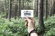 Wanderlust. 15 Double Exposure Logos, a Branding & Logo Template by Cosmic Store (Thumbnail 13 of 14)