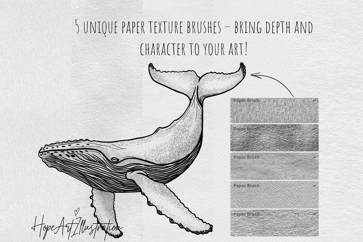 Procreate Ink, Fine line Brushes, a Brush Add-On by HopeArtIllustration (Photo 6 of 10)