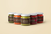 Jam Jar Mockup Set | Label Design, a Cups & Container Mockup by Deeplab (Thumbnail 8 of 14)