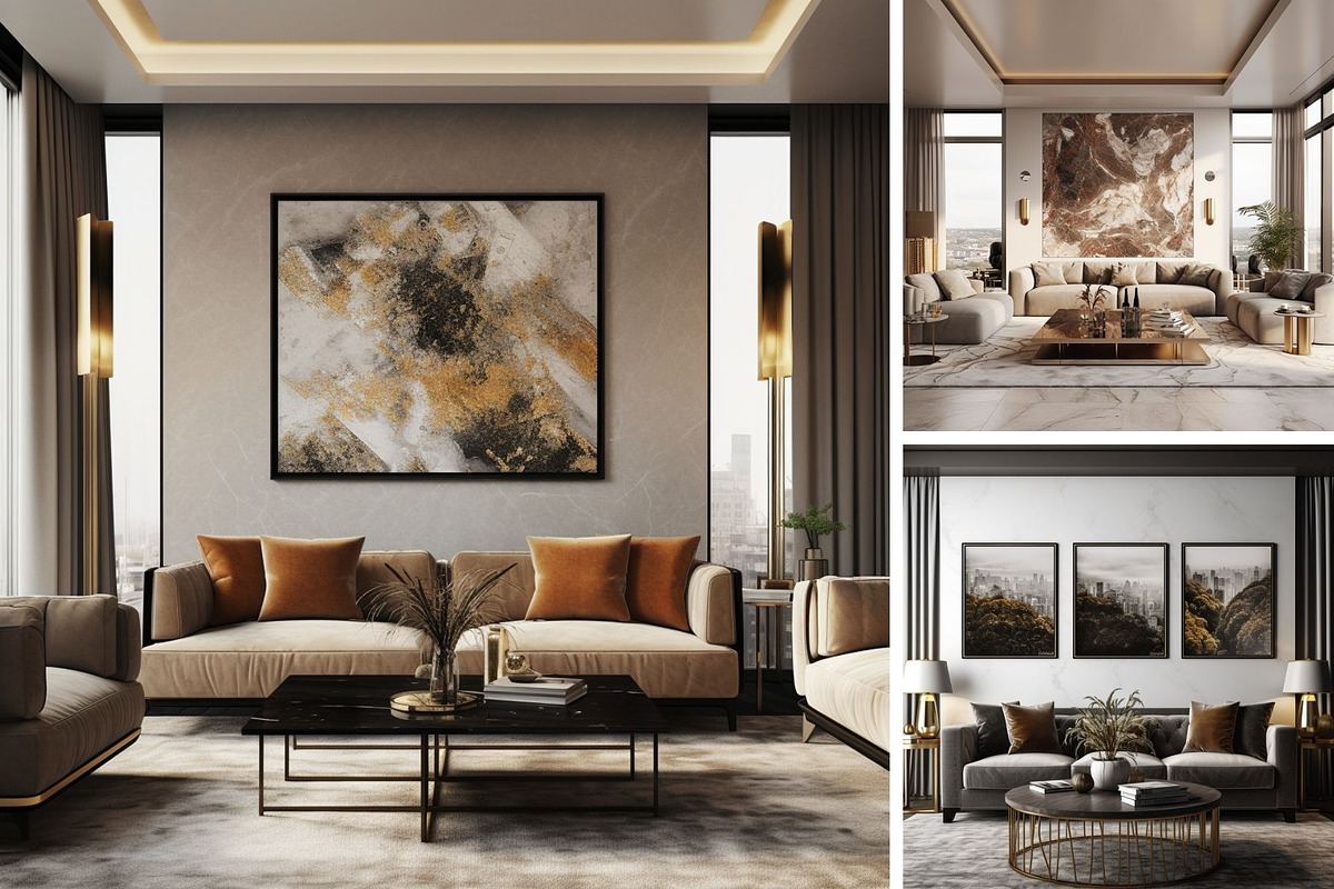 50 Canva Frame Mockups Luxury 4K, a Household Mockup by ARTOZEN DIGITAL (Photo 12 of 15)