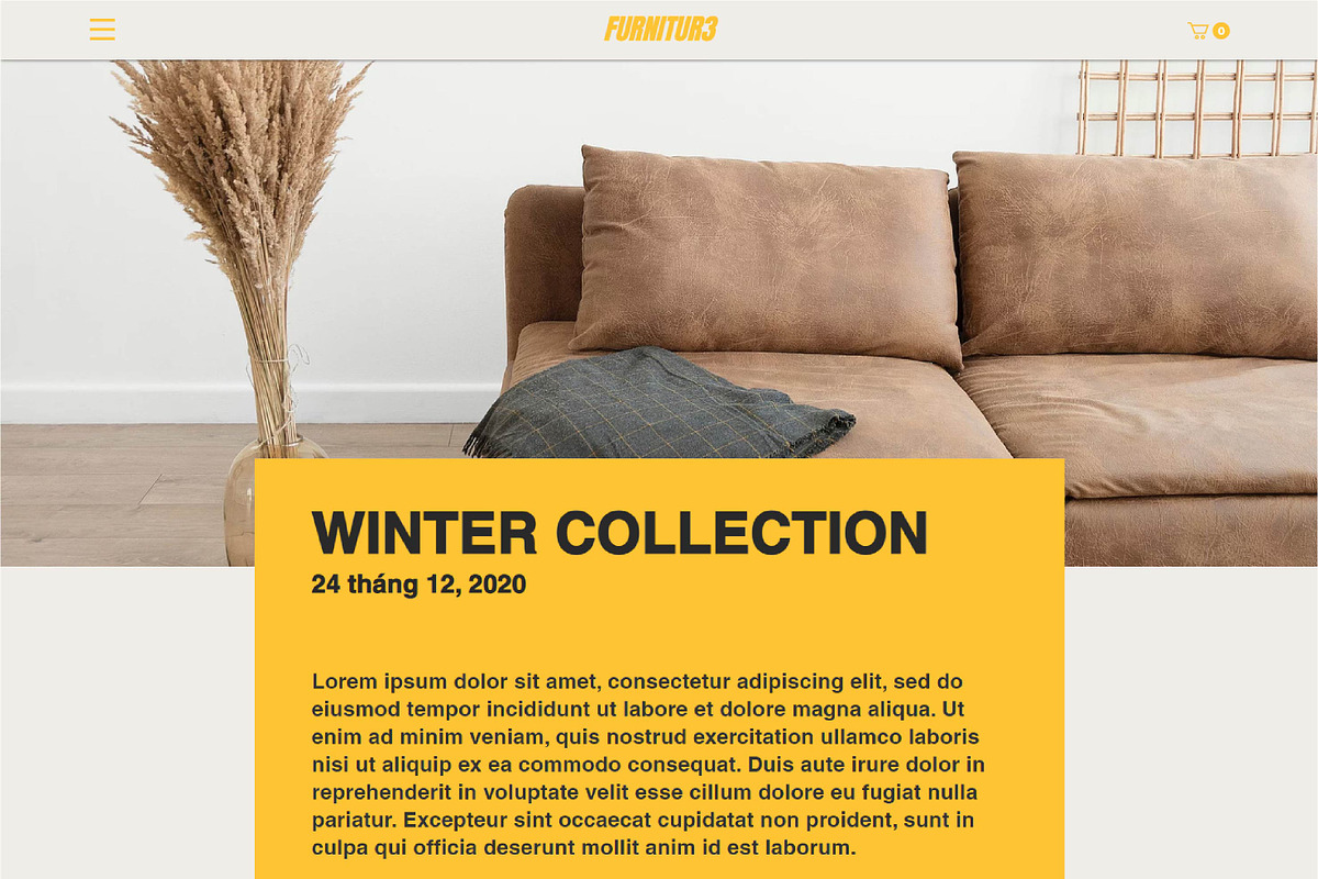 WIX TEMPLATE - WIX SHOP - WIX THEME, a Wix Template by iambao.ooo (Photo 3 of 8)