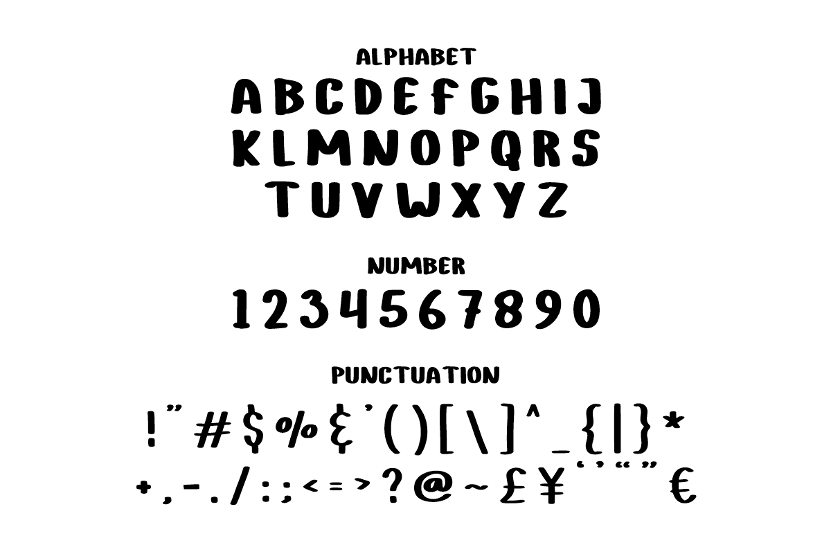 Retro Display - Retro Cartoon Font, a Sans Serif Font by KiddoGlyphs Studio (Photo 4 of 4)