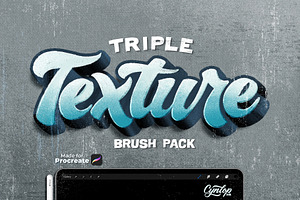 Triple Texture Brush Bundle