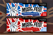 Rock Music Fest set, an Illustration by SunnyWS (Thumbnail 3 of 3)