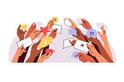 Public social opinions concept set, a Person Illustration by Good Studio (Thumbnail 4 of 5)